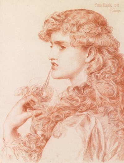 Stolze Maisie von Anthony Frederick Augustus Sandys